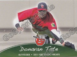 2011 Fort Wayne TinCaps Donavan Tate