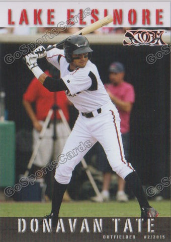 2015 Lake Elsinore Storm Donavan Tate