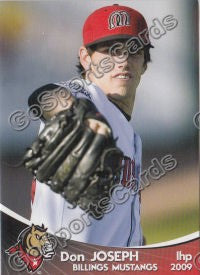 2009 Billings Mustangs Donnie Don Joseph