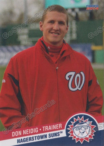 2014 Hagerstown Suns Don Neidig