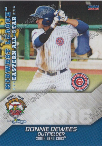 2016 Midwest League All Star B Donnie Dewees