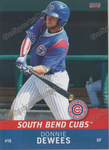 2016 South Bend Cubs Donnie Dewees