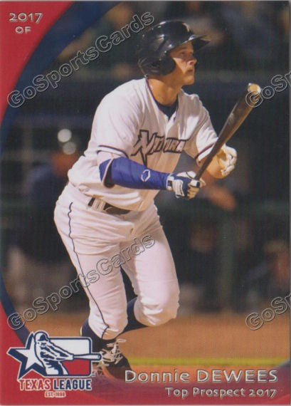 2017 Texas League Top Prospect Donald Donnie Dewees