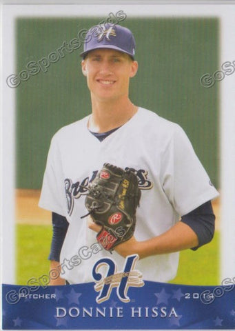 2014 Helena Brewers Donnie Hissa