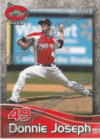 2011 Carolina MudCats Donnie Joseph