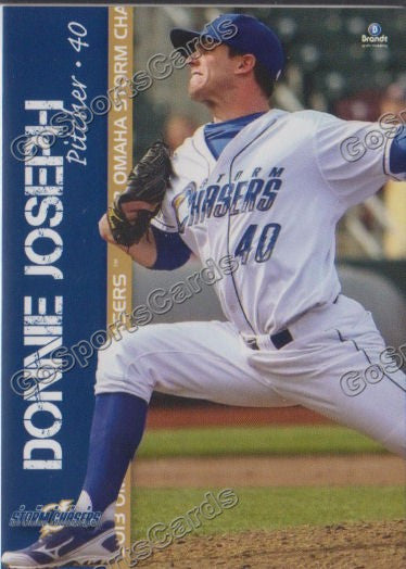2013 Omaha Storm Chasers Donnie Joseph