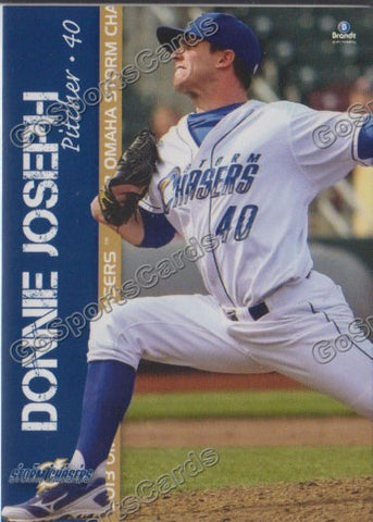 2013 Omaha Storm Chasers Donnie Joseph