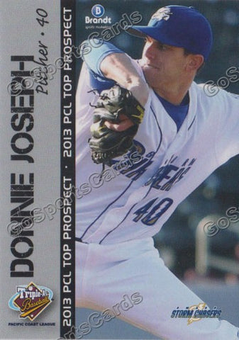 2013 Pacific Coast League Top Prospect PCL Donnie Joseph
