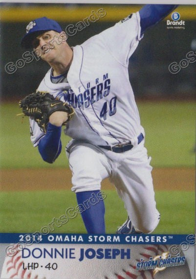 2014 Omaha Storm Chasers Donnie Joseph