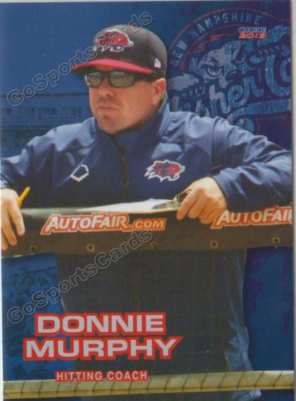 2019 New Hampshire Fisher Cats Donnie Murphy