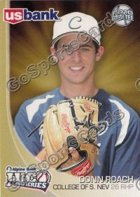 2011 JUCO World Series 2010 Draftee Donn Roach