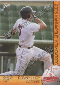 2005 Kannapolis Intimidators Donny Lucy