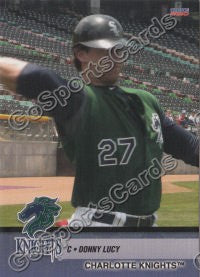 2010 Charlotte Knights Donny Lucy