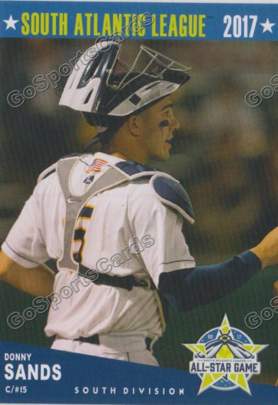 2017 South Atlantic League All Star SD Donny Sands