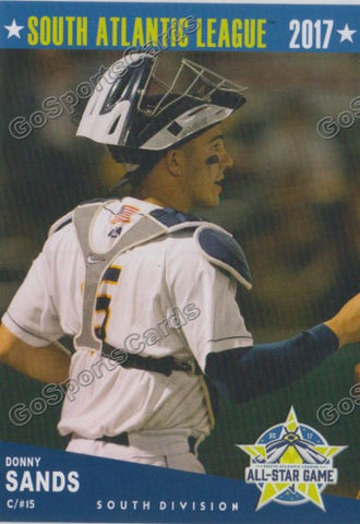 2017 South Atlantic League All Star SD Donny Sands