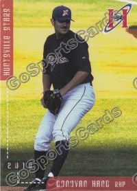 2010 Huntsville Stars Donovan Hand