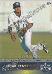 2012 New Orleans Zephyrs Donovan Solano