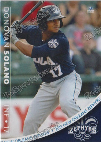 2013 New Orleans Zephyrs Donovan Solano