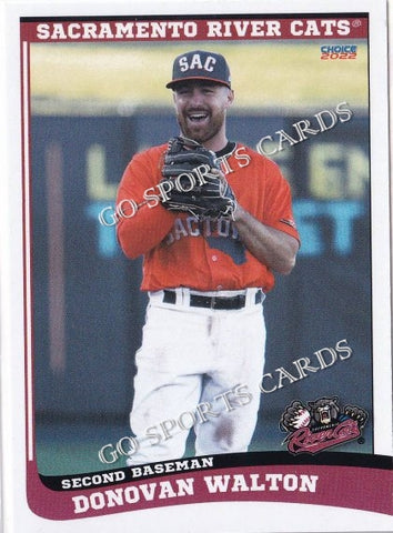 2022 Sacramento River Cats Donnie Donovan Walton