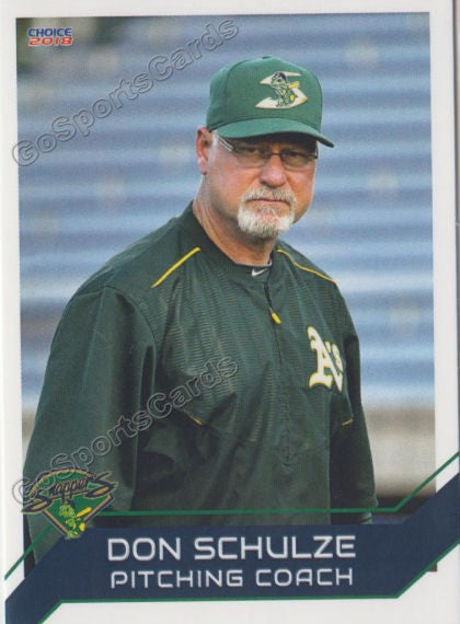 2018 Beloit Snappers Don Schultze