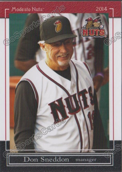 2014 Modesto Nuts Don Sneddon