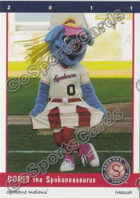 2011 Spokane Indians Doris Mascot