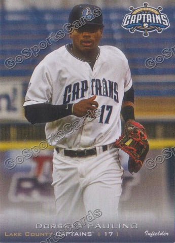 2013 Lake County Captains Dorssys Paulino