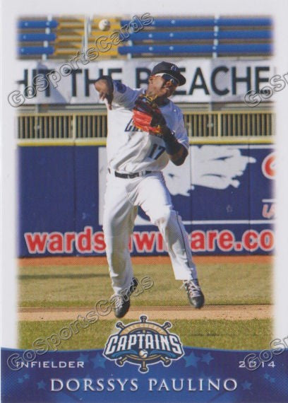 2014 Lake County Captains Dorssys Paulino