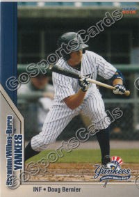 2012 Scranton Wilkes Barre Yankees Empire State Doug Bernier