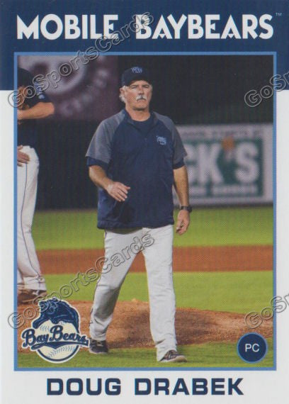 2016 Mobile BayBears Doug Drabek