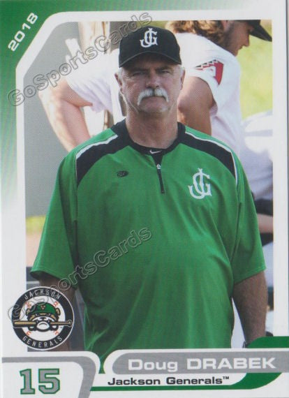 2018 Jackson Generals Doug Drabek