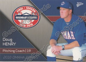 2010 Omaha Royals Doug Henry