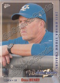 2011 Omaha Storm Chasers Doug Henry