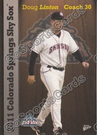 2011 Colorado Springs Sky Sox Doug Linton