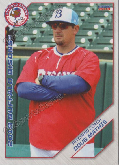 2019 Buffalo Bisons Doug Mathis