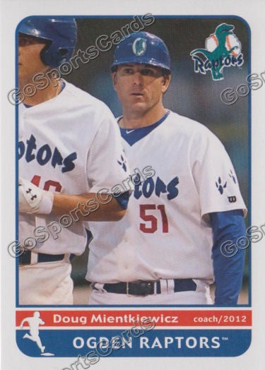 2012 Ogden Raptors Doug Mientkiewicz