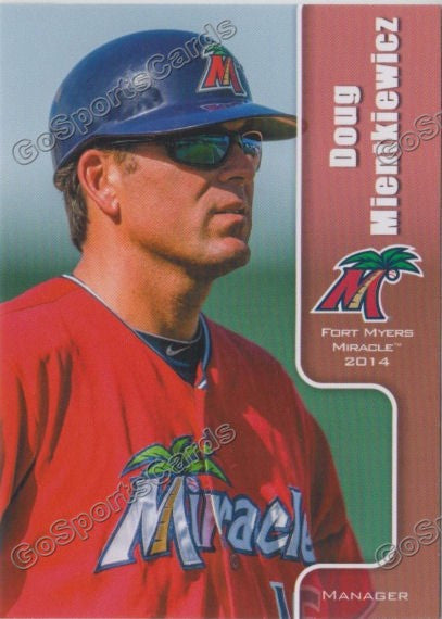 2014 Fort Myers Miracle Doug Mientkiewicz