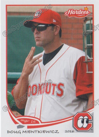 2016 Chattanooga Lookouts Doug Mientkiewicz