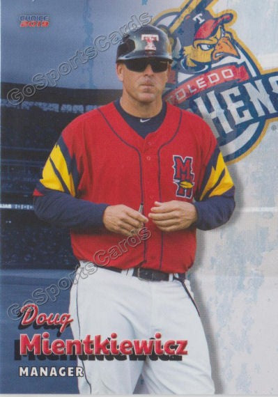 2019 Toledo Mud Hens Doug Mientkiewicz