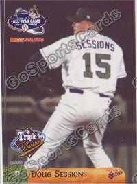 2003 Pacific Coast League All-Star Multi-Ad Doug Sessions