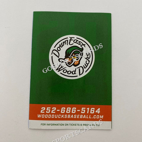 2023 Down East Wood Ducks Pocket Schedule