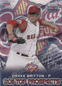 2011 Carolina League Top Prospects Drake Britton