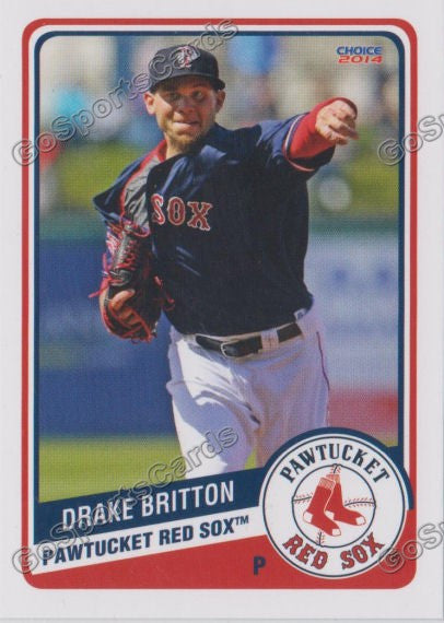 2014 Pawtucket Red Sox Drake Britton