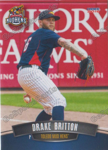 2016 Toledo Mud Hens Drake Britton