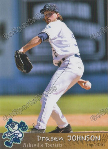 2016 Asheville Tourists Drasen Johnson