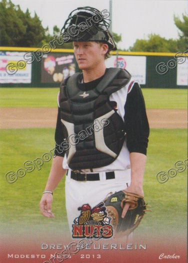2013 Modesto Nuts Drew Beuerlein