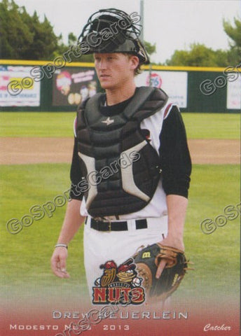 2013 Modesto Nuts Drew Beuerlein