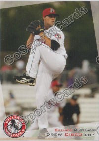 2012 Billings Mustangs Drew Cisco