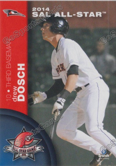 2014 South Atlantic League All Star ND Drew Dosch