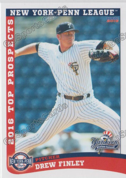 2016 New York Penn League Top Prospect NYPL Drew Finley